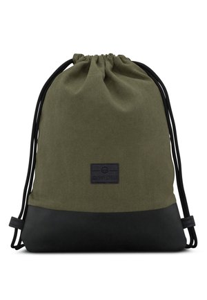 LUKE - Sports bag - olive/ black