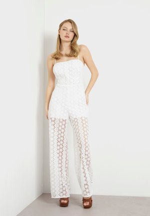 Guess Tuta jumpsuit - weiß