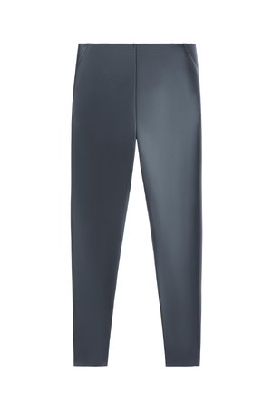 OYSHO HIGH RISE COMPRESSIVE RISE UP FLARE - Legíny - kalhoty  - mottled grey
