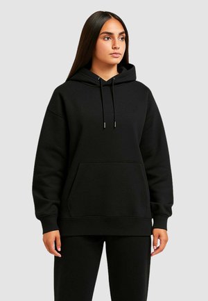 MAXI  - Felpa con cappuccio - nero