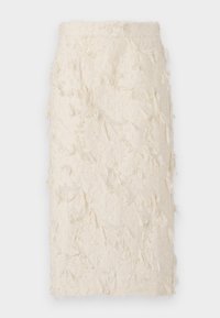 BRUNATE - Pencil skirt - avorio