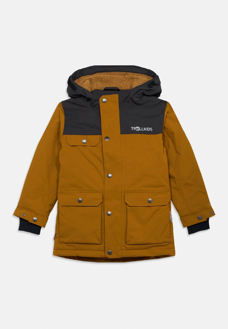 Trollkids Hardshell-jas goudkleurig