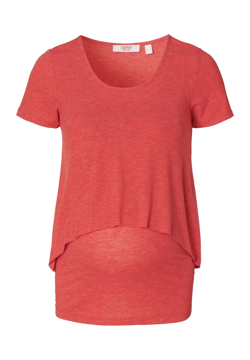 Esprit Maternity T-shirt basic rood Esprit Maternity T-shirt basic rood