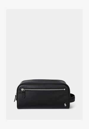 Polo Ralph Lauren, SAFFIANO LEATHER TRAVEL CASE UNISEX - Neceser - black