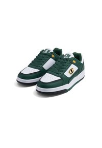 Champion REBOUND HERITAGE LOW CUT - Zapatillas de baloncesto - green and white
