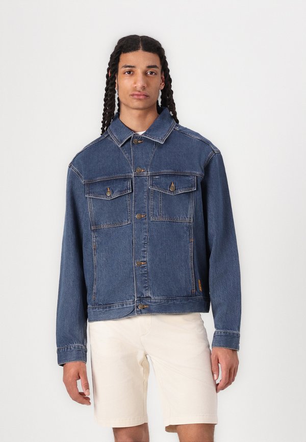 REFIBRA   - Denim jacket - mid indigo