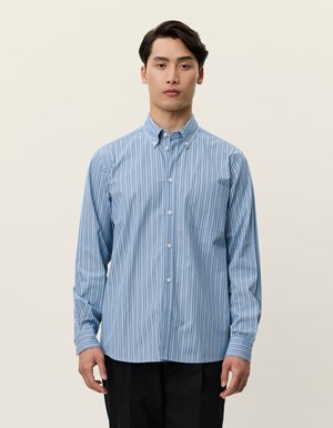KENT STRIPE POPLIN SHIRT - Košeľa - allure blue