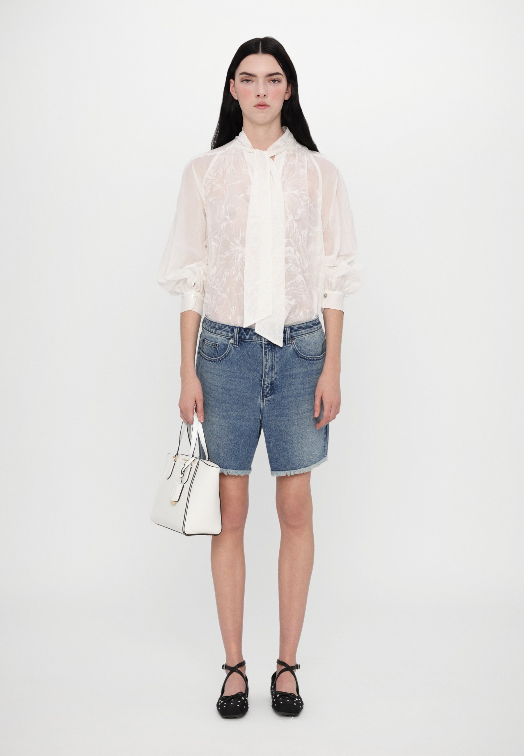 ショートパンツ Michael By Michael Kors Denim Boyfriend Shorts Boyfriend Denim Shorts | Michael Kors [LB]