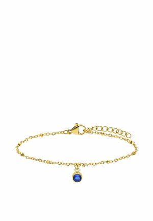 BIRTHSTONE - Armband - gold-coloured/dark blue