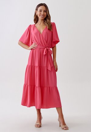LOUISA MIDI  - Day dress - hot pink