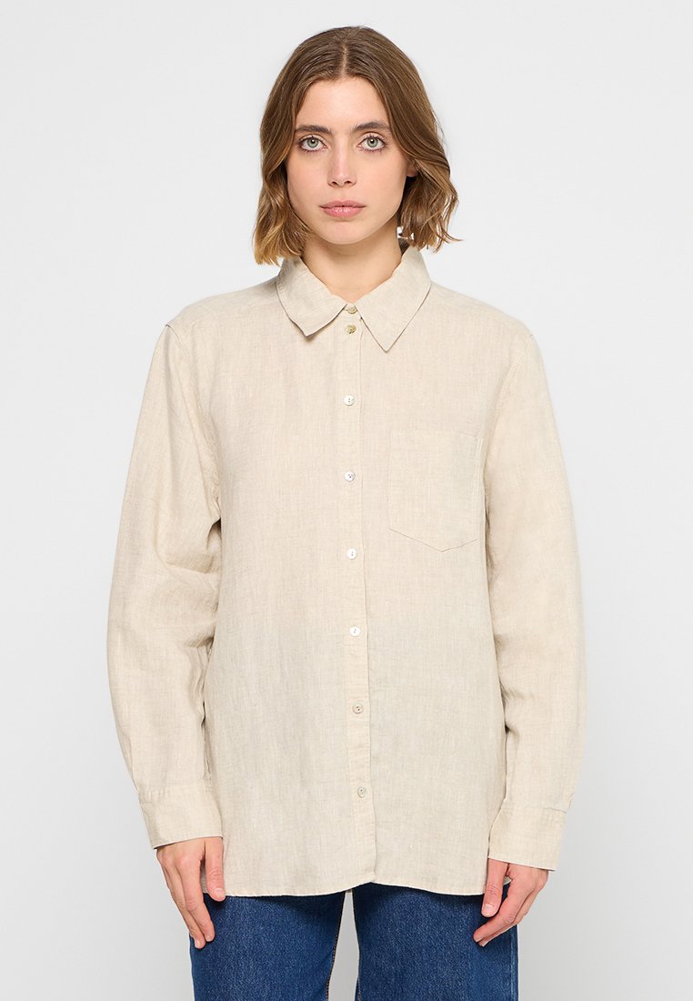 & Other Stories Overhemdblouse beige