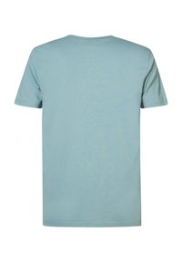 Petrol Industries Lagoonize - Triko s potiskem - aqua grey