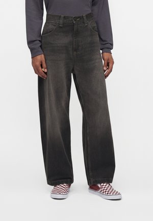 Carhartt WIP, BRANDON PANT - Торбести дънки - black