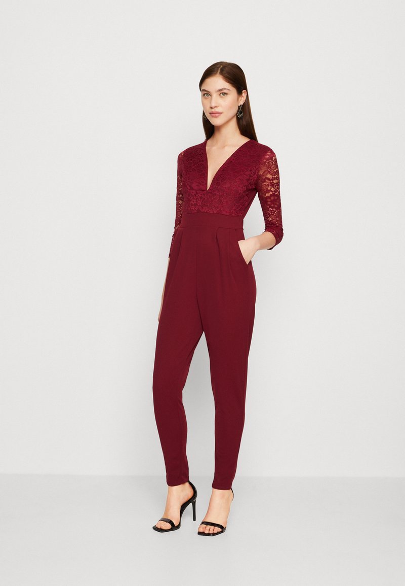 WAL G. LEE Overall / Jumpsuit wine/vinröd Zalando.se