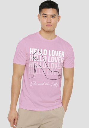 Warner Brothers, SEX AND THE CITY HELLO LOVER - T-Shirt print - pink