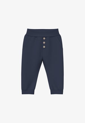 s.Oliver, LEGGINGS UNISEX - Tracksuit bottoms - navy