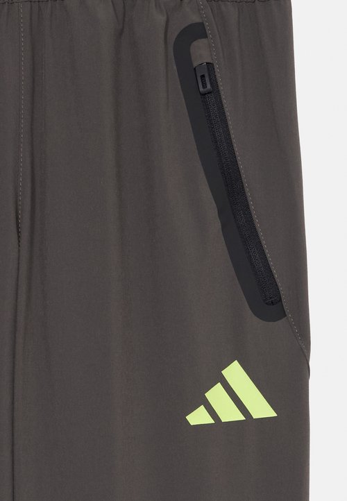 adidas REAL MADRID COMPETITION TRAVEL PANT KIDS UNISEX - Pantalones deportivos - utility grey/semi frozen yellow — photo 3