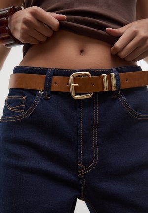 Stradivarius Bælter - dark brown