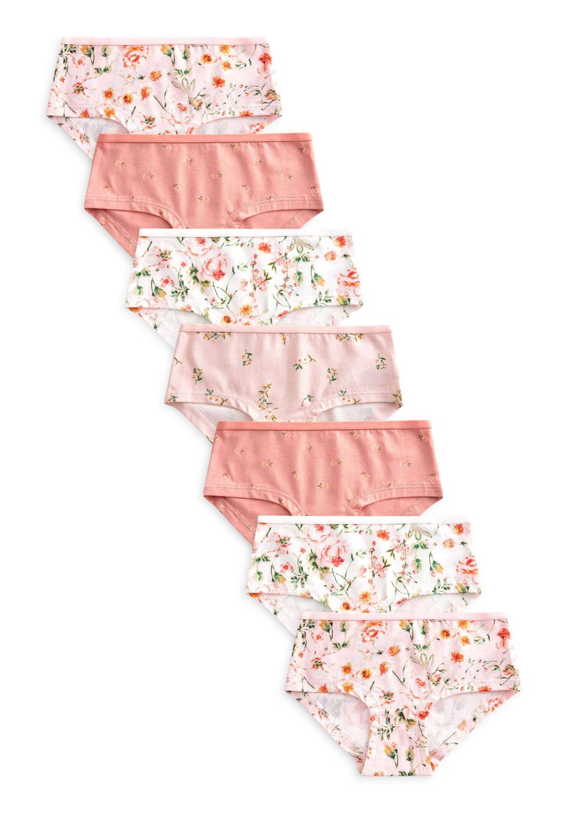 Next SEVEN PACK  - Īsās apakšbikses - pink cream floral