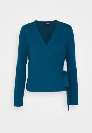 Pieces PCJINDA WRAP - Blúzka - reflecting pond