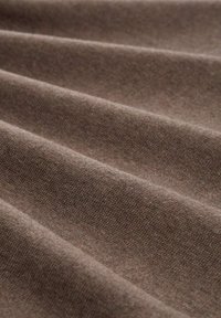 TOM TAILOR MIT V-AUSSCHNITT - Džemperis - wood brown melange
