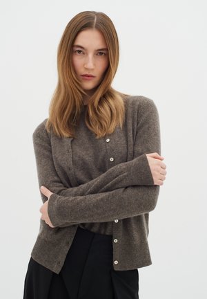 LUKKAIW  - Cardigan - brown melange