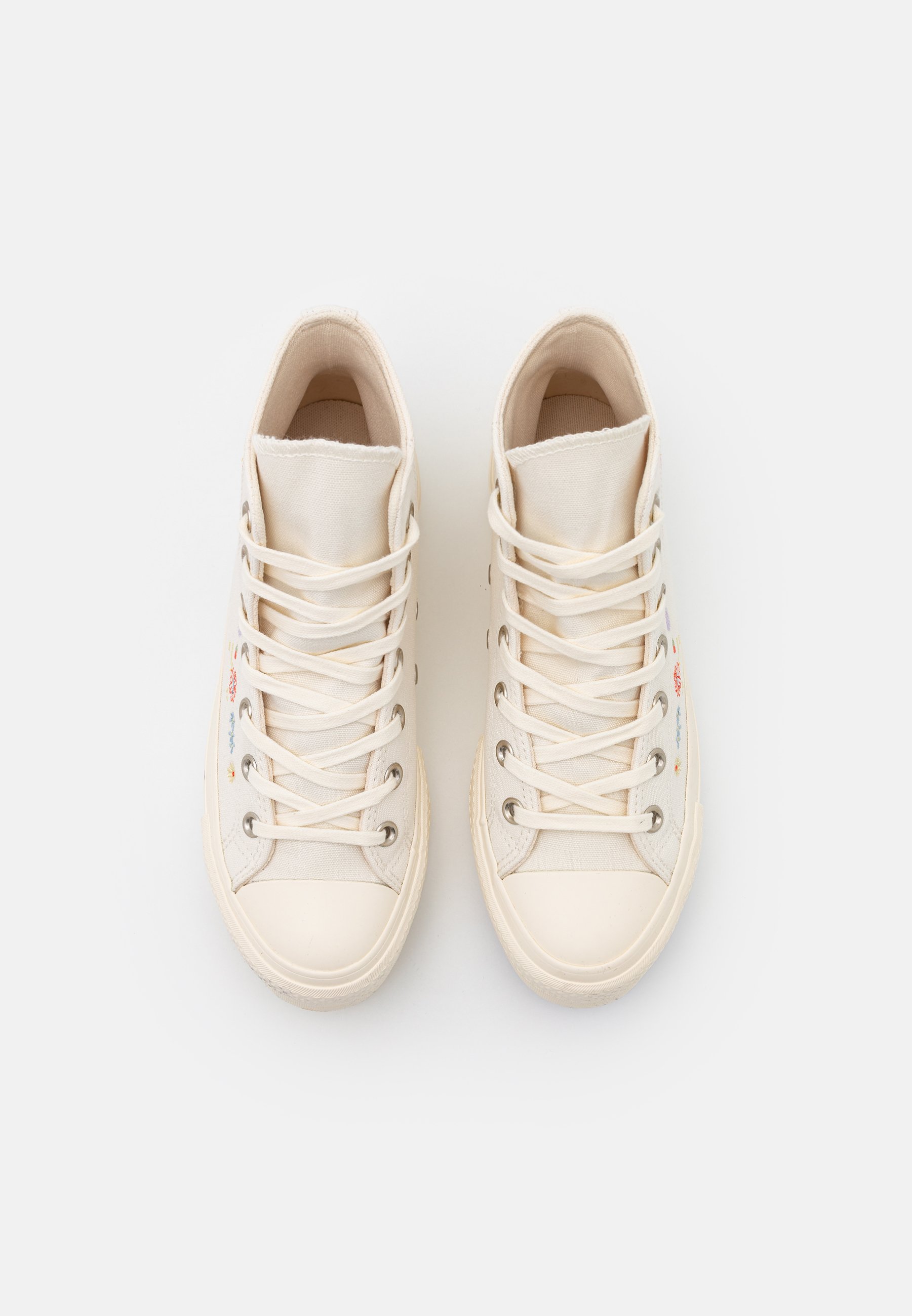 Converse CHUCK TAYLOR ALL STAR - Sneakers hoog - egret/multi-coloured/beige  - Zalando.be