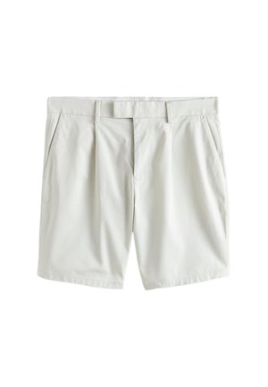 Next, REGULAR FIT - PLEATED SMART CHINO SHORTS . - Shorts - bone