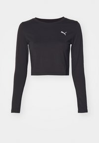 Long sleeved top - black
