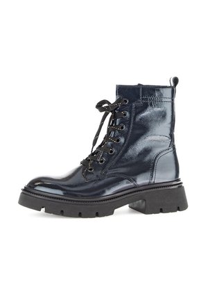 Bottines à plateau - blau