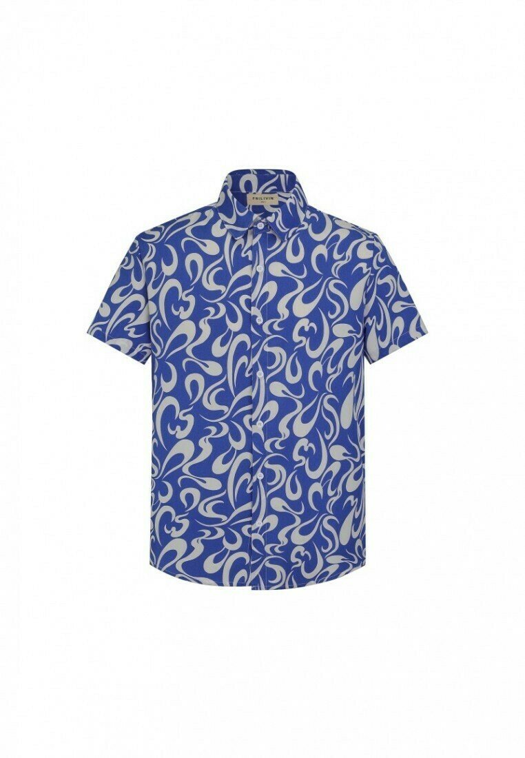 Ensemble de shorts de polo à manches courtes à imprimé couleur bloquée sur le thème du soccer pour hommes main image 1