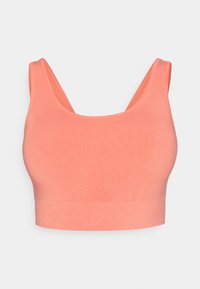 HADU - Športová podprsenka s nízkou podporou - coral