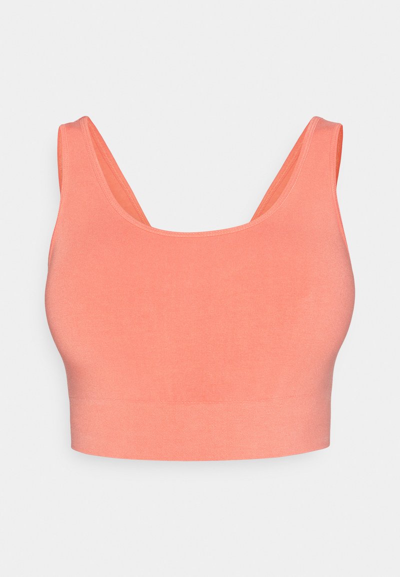 Yogasearcher Sport-bh met light support koraalrood Yogasearcher Sport-bh met light support koraalrood