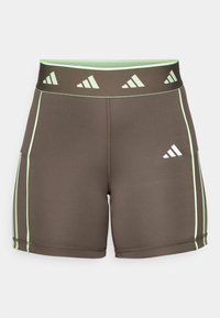adidas Performance HYPERGLAM Leggings shadow olive/green spark