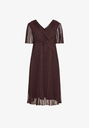 Yours Clothing, PLUS SIZE OCCASION DRESSES - Maxi-jurk - brown