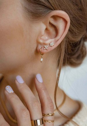 Hey Happiness, Earrings - goldfarben
