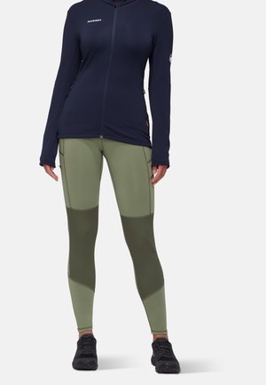 Mammut ZINAL HYBRID - Leggings - marsh dark marsh