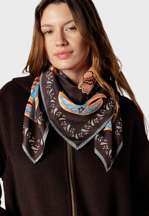 NAULOVER, WOMEN - Foulard - chocolate