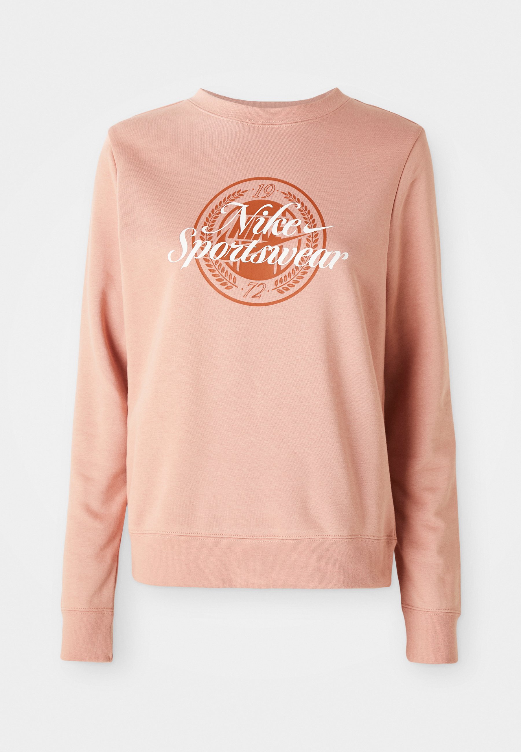 pink and gold nike sweatshirt