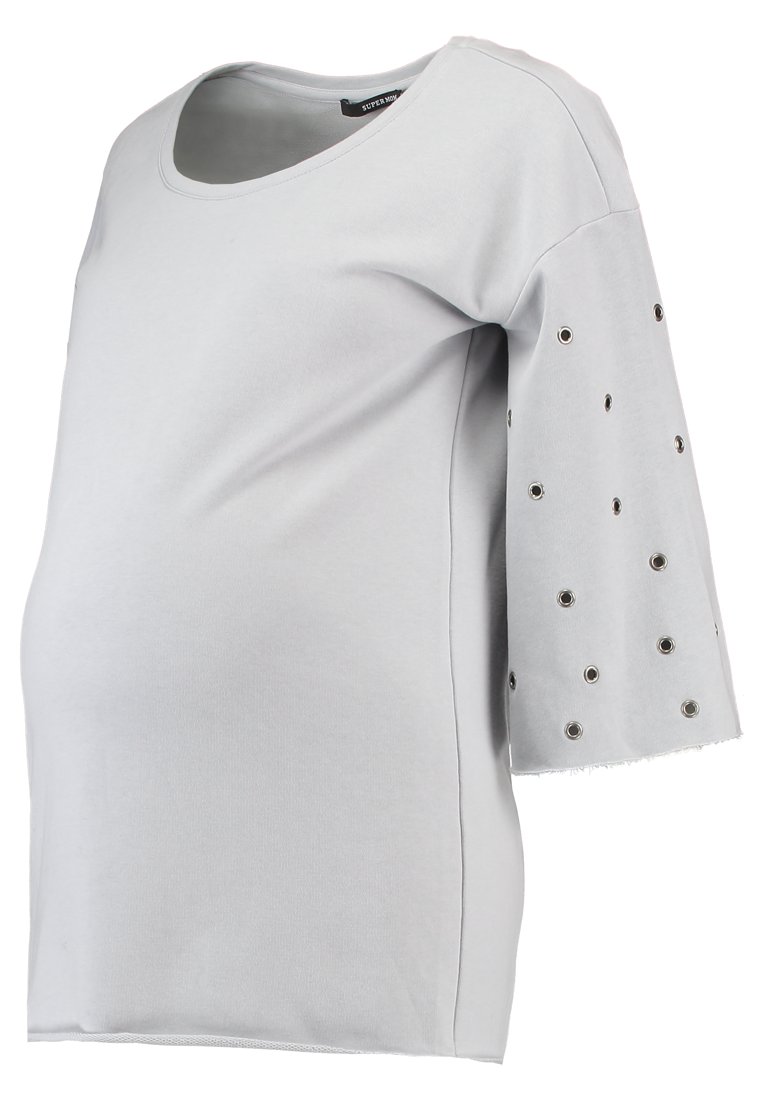 Supermom Sweater lichtgrijs