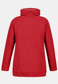 Ulla Popken SCARF-COLLAR - Felpa - salsa