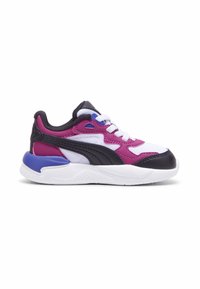 Puma X-RAY SPEED AC SNEAKERS - Obuća za bebe - white black mauved out magenta gleam