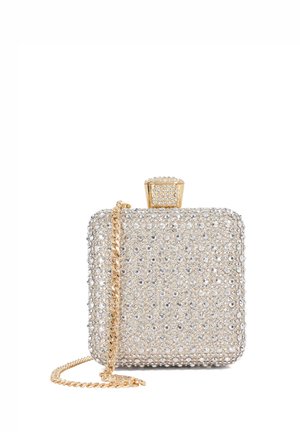 DUNE ELIDA EMBELLISHED BOX - Clutch - silver
