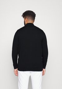 Calvin Klein SUPERIOR ZIP THRU JACKET - Casaco de malha - black