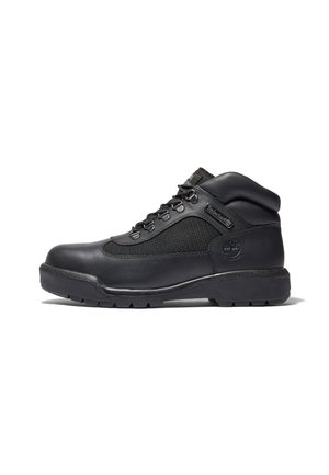 Lace-up ankle boots - black