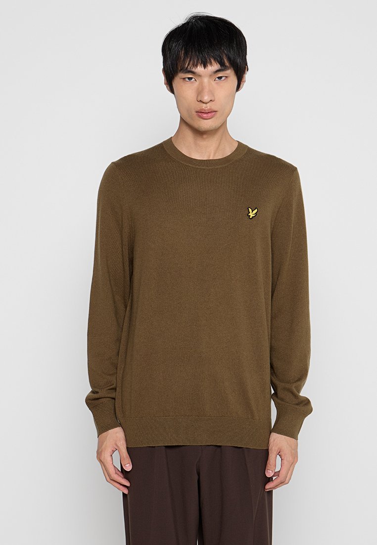 Lyle & Scott Trui kaki Lyle & Scott Trui kaki