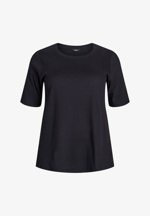 Zizzi, Lihtne T-särk - black