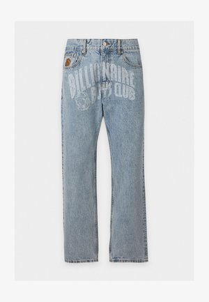 Billionaire Boys Club, FADED ARCH LOGO PANTS - Jeans Straight Leg - light wash blue