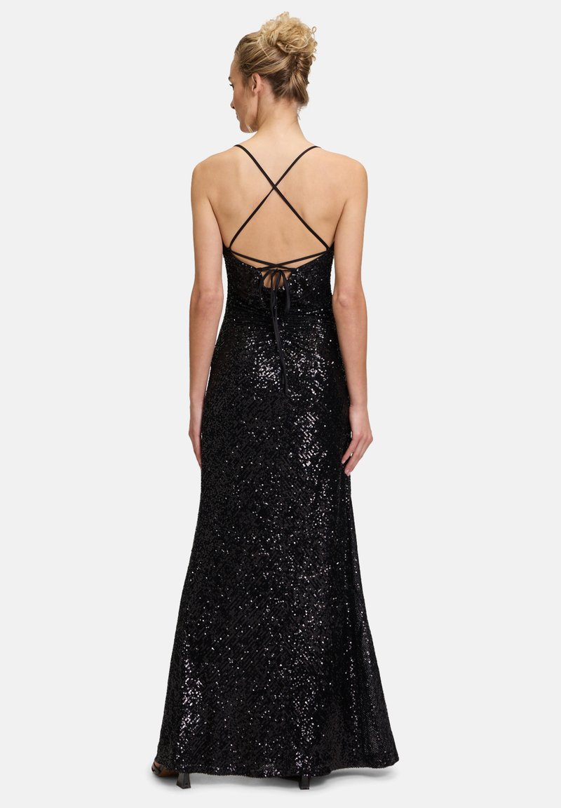 green emerald velvet dress Vera Mont Women's Evening Dress with Flounce, Dusty Slate, 36 : Amazon.sg:  Fashion
