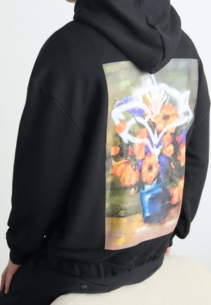 Kapuzenpullover - black